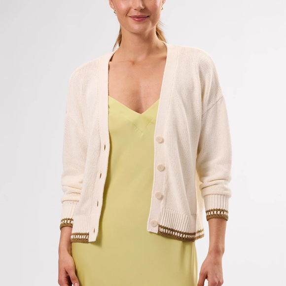 Amour Vert Textured Cardigan NWT Size Small - Picture 3 of 9